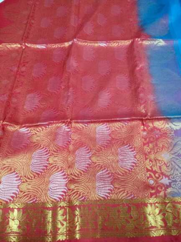 SOFT SILK SAREE WITH BLOUSE